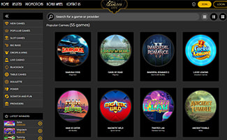 The Grand Ivy Online Casino Website